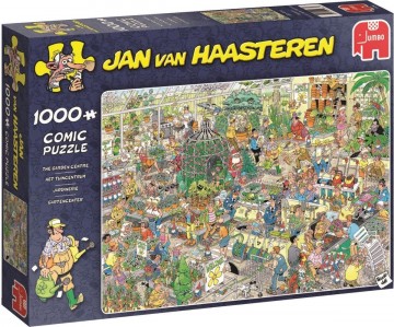 Puzzelwereld legpuzzel jan van haasteren het tuincentrum puzzel   1000 stukjes l