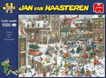 Puzzelwereld legpuzzel jan van haasteren kerstmis puzzel   1000 stukjes f