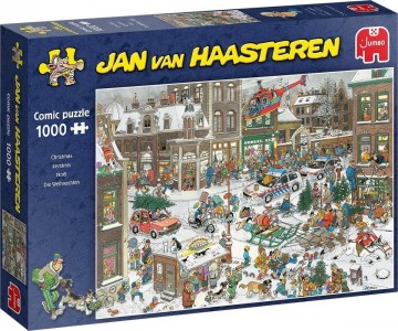 Puzzelwereld legpuzzel jan van haasteren kerstmis puzzel   1000 stukjes l