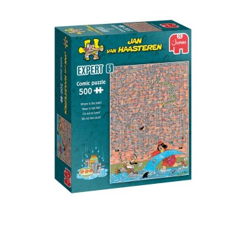 Puzzelwereld legpuzzel jumbo 000 jan van haasteren  where is the leak expert 500 stukjes f