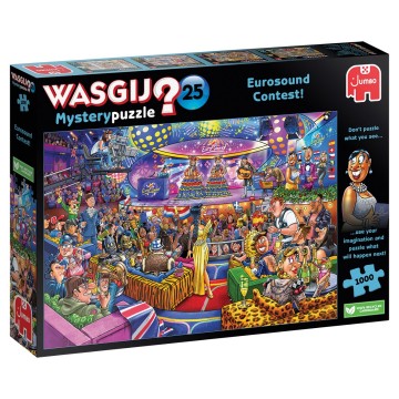 Puzzelwereld legpuzzel jumbo 00019 wasgij mystery 25 eurosound contest 1000 stukjes l