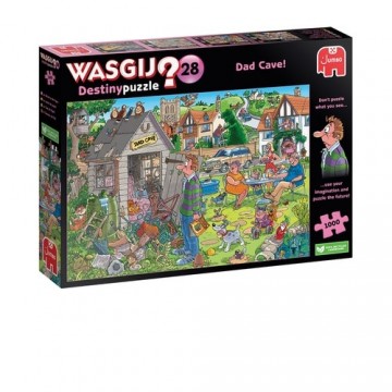 Puzzelwereld legpuzzel jumbo 00335 wasgij destiny 28 dad cave jumbo 1000 stukjes l