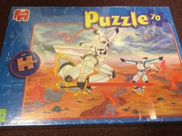 Puzzelwereld-Legpuzzel-Jumbo- Robots-70 stukjes-01304C F