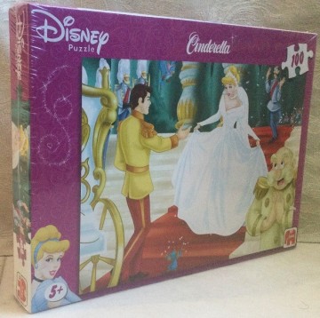 Puzzelwereld legpuzzel jumbo 02146 2 assepoester met de prins 100 stukjes l