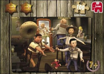 Puzzelwereld legpuzzel jumbo 12085 suske en wiske texas rakkers 100 stukjes F