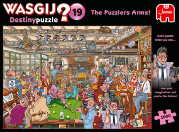 Puzzelwereld legpuzzel jumbo 19166 destiny 19 1000 stukjes F