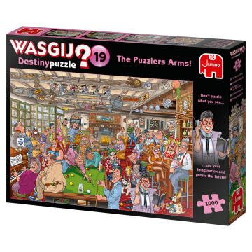 Puzzelwereld legpuzzel jumbo 19166 destiny 19 1000 stukjes R