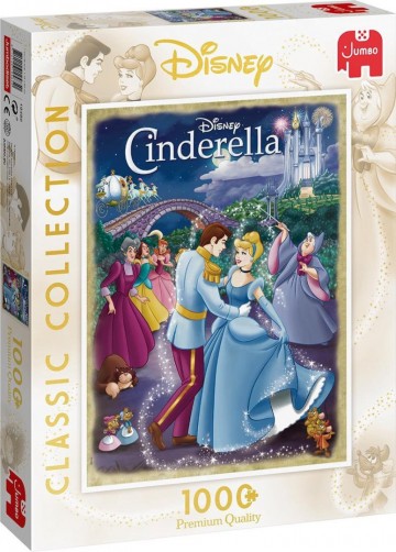 Puzzelwereld legpuzzel jumbo 19485 cinderella 1000 stukjes L