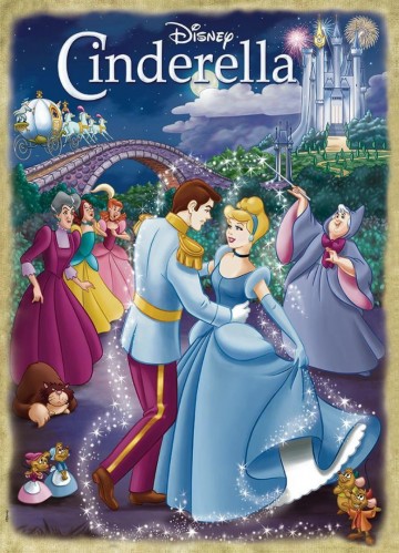 Puzzelwereld legpuzzel jumbo 19485 cinderella 1000 stukjes P