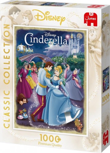 Puzzelwereld legpuzzel jumbo 19485 cinderella 1000 stukjes R