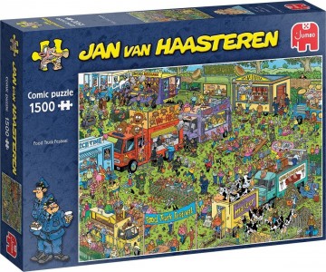 Puzzelwereld legpuzzel jumbo 20042 food truck festival 1500 stukjes L