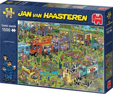 Puzzelwereld legpuzzel jumbo 20042 food truck festival 1500 stukjes R