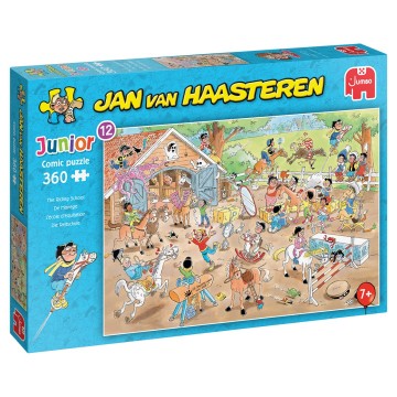 Puzzelwereld legpuzzel jumbo jan van haasteren  jvh junior de manege 360 stukjes 20083 l