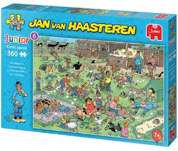 Puzzelwereld legpuzzel jumbo junior 20062 het klaslokaal 360 stukjes R
