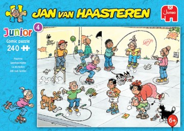 Puzzelwereld legpuzzel jumbo junior 20061 speelkwartiertje 240 stukjes F