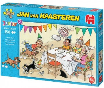 Puzzelwereld legpuzzel jumbo junior 20059 verjaardagpartijtje 150 stukjes R
