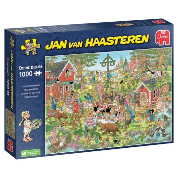 Puzzelwereld legpuzzel jumbo midzomerfeest 1000 stukjes l