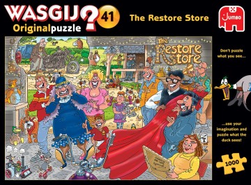 Puzzelwereld legpuzzel jumbo wasgij41 motor make over 1000 stukjes 25020 f