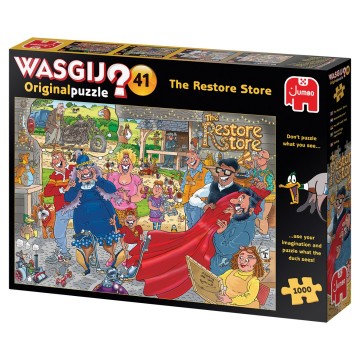 Puzzelwereld legpuzzel jumbo wasgij41 motor make over 1000 stukjes 25020 r