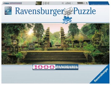 Puzzelwereld legpuzzel jungletempel pura luhur batukaru op bali  ravensburger 170494 1000 stukjes d