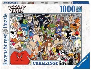 Puzzelwereld legpuzzel looney tunes challenge puzzle ravensburger 169269 1000 stukjes d