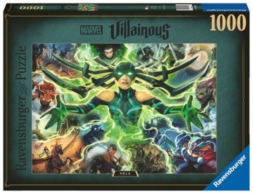 Puzzelwereld legpuzzel marvel villainous hela ravensburger 169030 1000 stukjes d