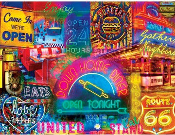 Puzzelwereld legpuzzel master pieces 32114 late night club 550 stukjes p