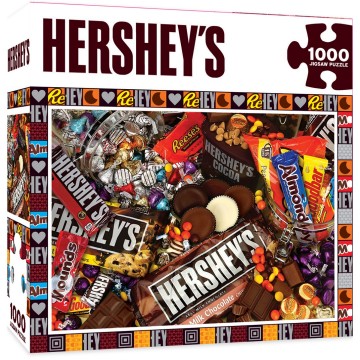 Puzzelwereld legpuzzel master pieces 71618 hersheys mayhem 1000 stukjes d