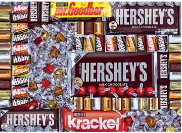 Puzzelwereld legpuzzel master pieces 71911 hersheys chocolate paradise 1000 stukjesp