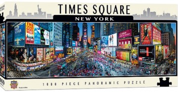 Puzzelwereld legpuzzel panorama masterpieces 72077 Times Square 1000 stukjes L