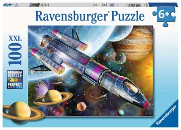 Puzzelwereld legpuzzel missie in de ruimte ravensburger 12939 3 100 stukjes d