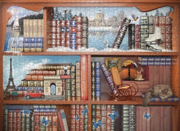 Puzzelwereld legpuzzel nova 41072 toverboeken 1000 stukjes d