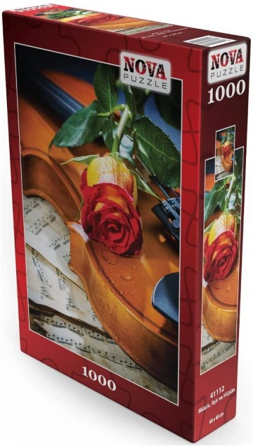 Puzzelwereld legpuzzel nova 41112 music love and sadness 1000 stukjes d