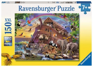 Puzzelwereld legpuzzel onderweg met de ark  ravensburger 100385 150 stukjes d