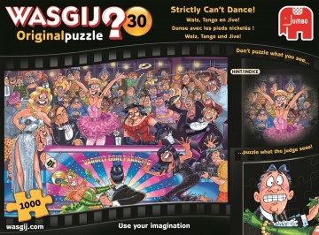Puzzelwereld legpuzzel paarden wasgij original 30 wals tango en jive puzzel   1000 stukjes f