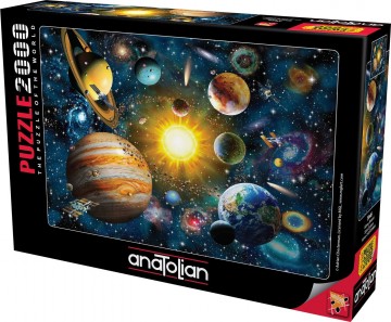 Puzzelwereld legpuzzel perre anatolian 3946 solar system 2000 stukjes R