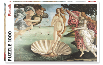 Puzzelwereld legpuzzel piatnik 542145 de geboorte van venus 1000 stukjes F