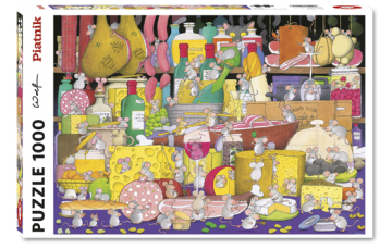 Puzzelwereld legpuzzel piatnik 549946 supervised feast 1000 stukjes F