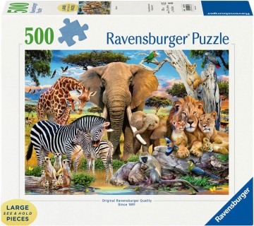 Puzzelwereld legpuzzel ravensburger 10265 baby love  500xl stukjes f