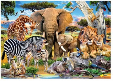 Puzzelwereld legpuzzel ravensburger 10265 baby love  500xl stukjes p
