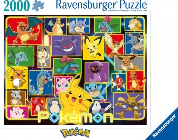 Puzzelwereld legpuzzel ravensburger 11309 pokemon  2000 stukjes f