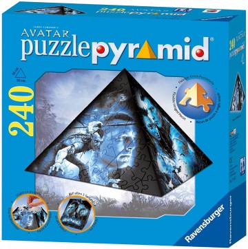 Puzzelwereld legpuzzel ravensburger 114412 avatar puzzlepyramide 240 stukjes R