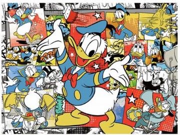 Puzzelwereld legpuzzel ravensburger 12207 donald duck  1500 stukjes p