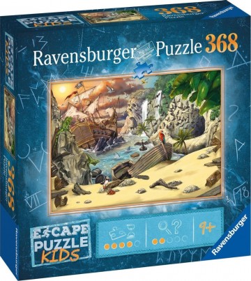 Puzzelwereld legpuzzel ravensburger 129560 escape kids magic forest 368 stukjes L