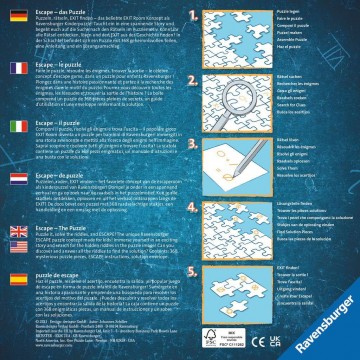 Puzzelwereld legpuzzel ravensburger 129560 escape kids pirates 368 stukjes A