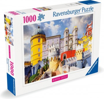 Puzzelwereld legpuzzel ravensburger 13143 palacio nacional da pena portugal  1000 stukjes l