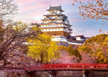 Puzzelwereld legpuzzel ravensburger 13167 himeji castle japan  1000 stukjes p
