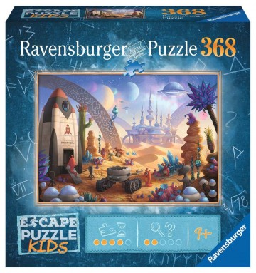 Puzzelwereld legpuzzel ravensburger 132676 escape kids space 368 stukjes F