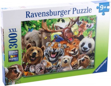 Puzzelwereld legpuzzel ravensburger 133543 lachen   300 stukjes l