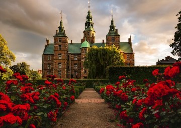 Puzzelwereld legpuzzel ravensburger 13365 rosenborg castle denmark  1000 stukjes p